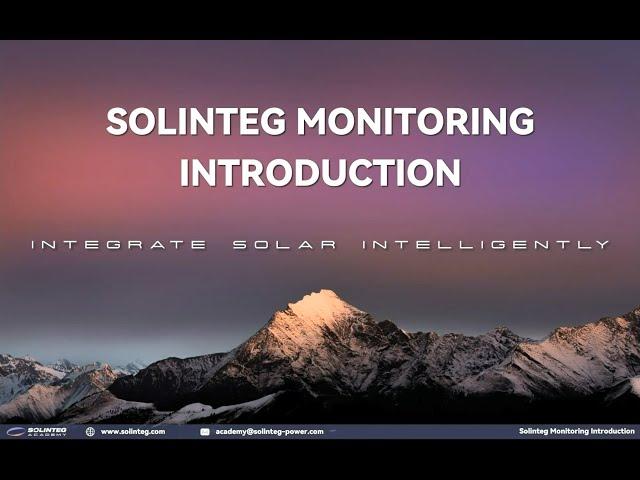 Solinteg Monitoring Introduction_Solinteg Cloud