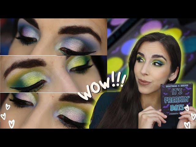 THE MOST IMPRESSIVE COLLAB PALETTE EVER?! | Shroud x Beautbean It's Freakin Bats Palette Tutorials