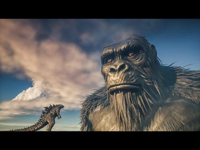 Colossal Kong Dwarfs Supermassive Godzilla