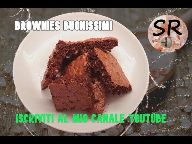 BROWNIES VELOCISSIMI E BUONISSIMI | RICETTA VELOCE