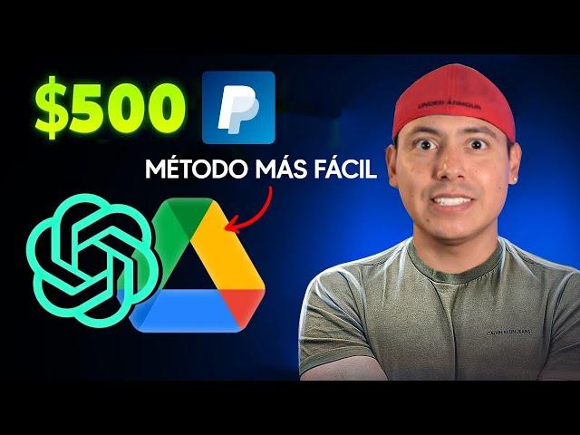 Como GANAR DINERO Copiando y Pegando Con Inteligencia Artificial y Google [500 DOLARES En Internet]