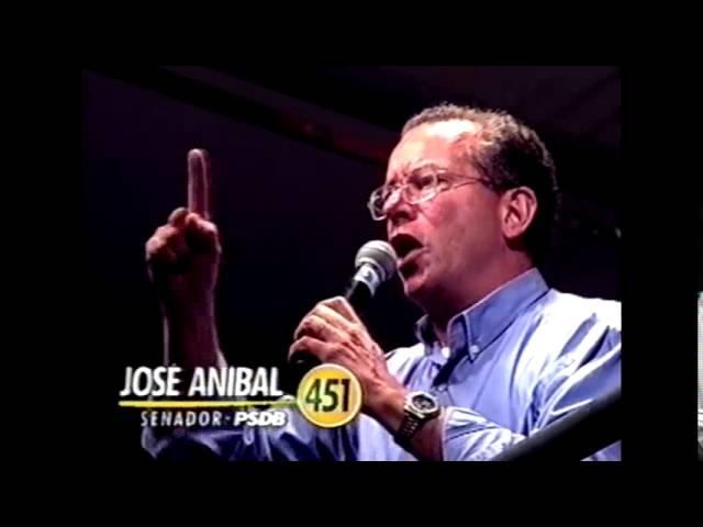 José Anibal (PSDB) - "Graças ao Doutor Aniba" - Horário Eleitoral Senador SP 2002