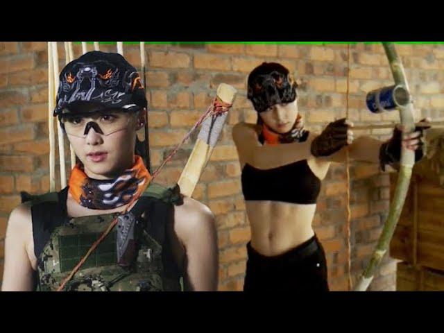 Special Forces Movie: Girl is a top master, eliminating dozens of terrorists with homemade weapons.