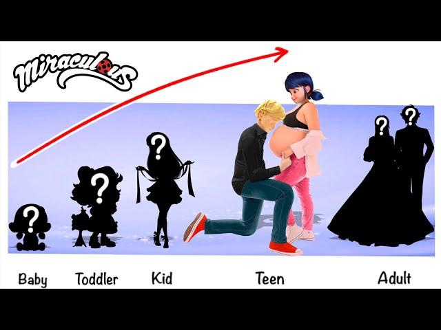 Miraculous: RICH Ladybug, RICH Cat Noir Growing Up Full | Fashion WOW