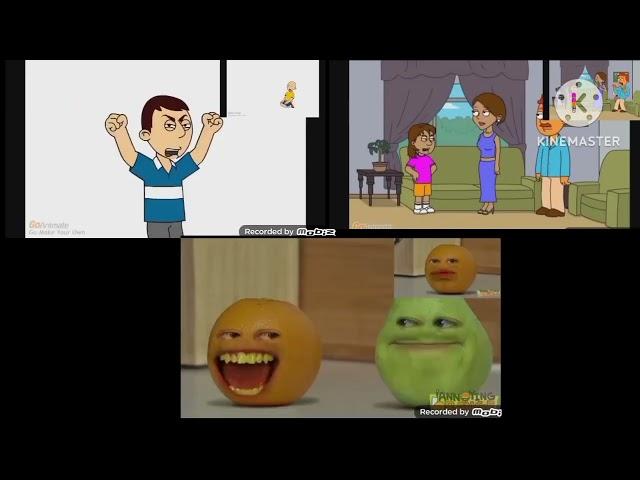 GoAnimate vs Annoying Orange Sparta Venom Remix Triparsion