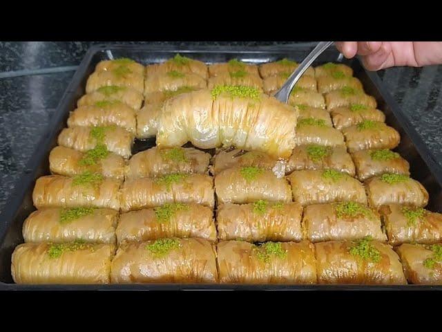 TRAY TRAY THE RECIPE OF BURMA BAKLAVA I ORDERED HOW TO MAKE BURMA BAKLAVA /ANTEP WRAP BAKLAVA