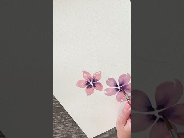 Designing a wallpaper                      #wallpaperideas #watercolor #floralwallpaper