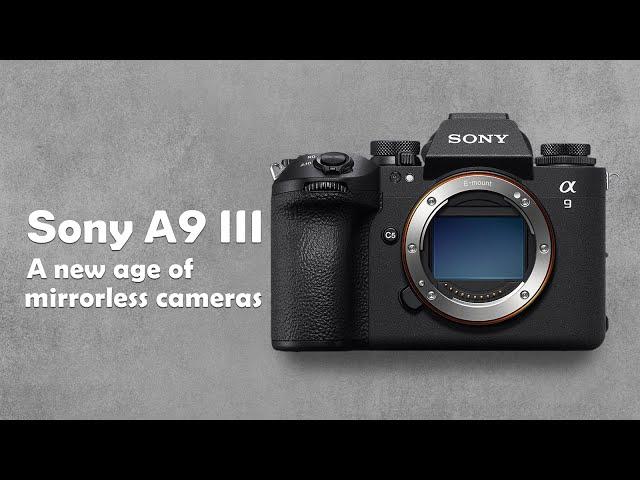 Sony A9iii - A preview from Dubai