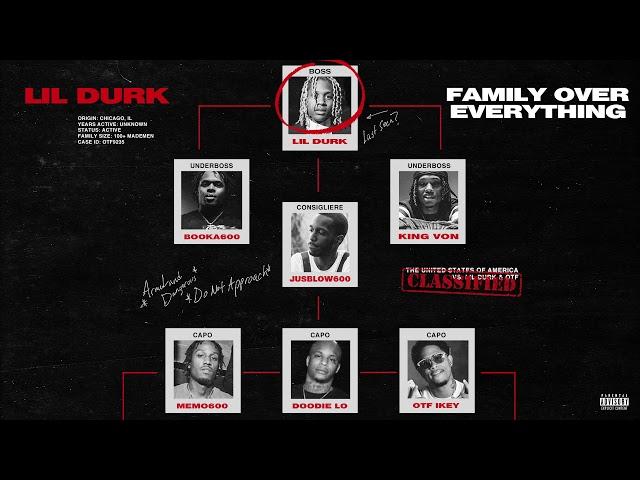 Lil Durk & Only The Family - Fake Love feat. Lil Tjay (Official Audio)