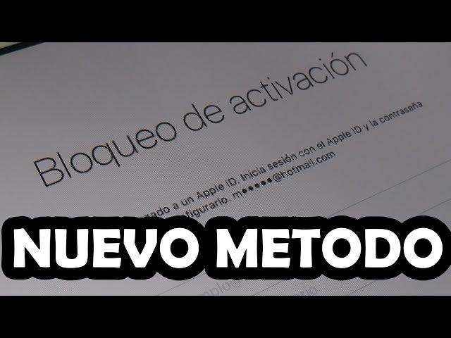 Saltar bloqueo iCloud  iPhone  iPad nuevo método ByPass 2021