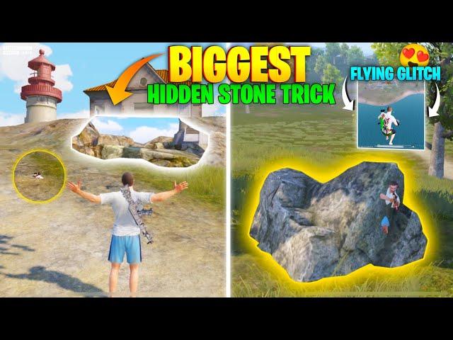 WOW! Top 7 Brand New UPDATE Tips And Tricks In BGMI PUBG | Biggest Hidden Stone | Bgmi glitchs