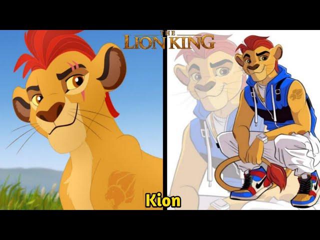 The Lion King Characters as Humans.