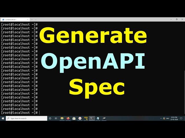 How to Generate OpenAPI Specification, API Client and Server Stub with Swagger