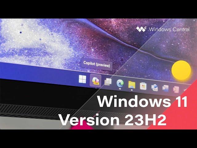 Windows 11 2023 Update - Official Release Demo (Version 23H2)