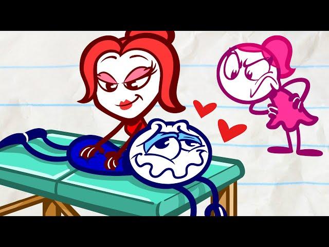 Pencilmate's Eventful SPA DAY! | Animated Cartoons Characters | Animated Short Films | Pencilmation