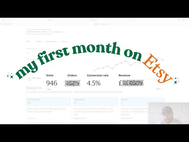 My First Month On Etsy (RESULTS) - Realistic New Etsy Shop Owner Tips