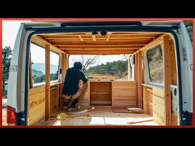 Retired Couple Turns Pickup Truck into Amazing CAMPER | DIY Start to Finish by @ppeppefamily