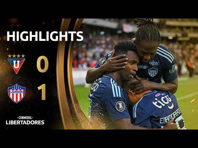 LDU vs. JUNIOR BARRANQUILLA | HIGHLIGHTS | CONMEBOL LIBERTADORES 2024