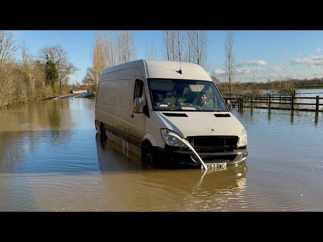 How Much More Did He Want To Destroy His Van?! | Leicestershire Flooding | Part 20