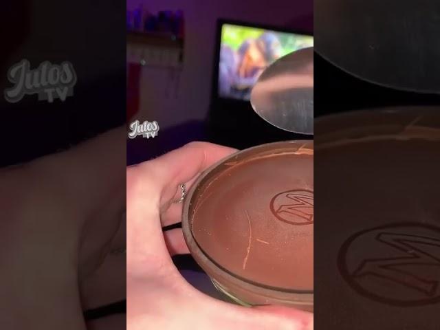 Chocolate ice cream bucket /Satisfying (via @juTos tv) #Shorts