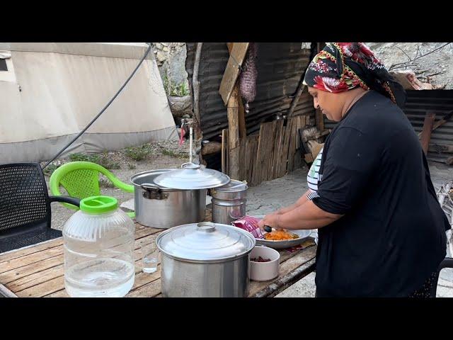 Dağ Köylerinde Günlük Yaşam/ Aşure Yapımı