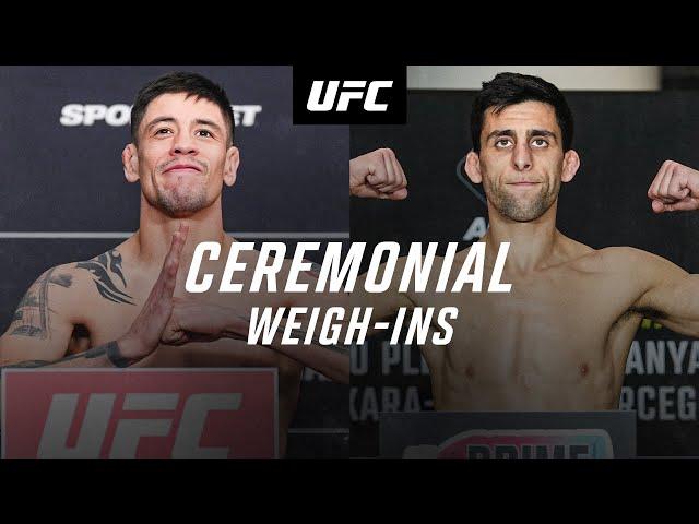 UFC Mexico: Ceremonial Weigh-In