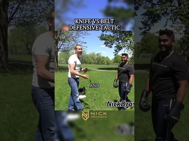 Pressure Testing KNIFE  vs BELT || STREET FIGHT