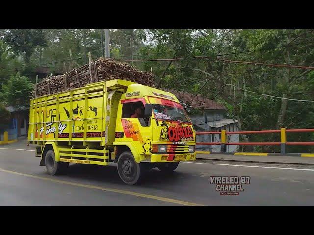 Setiap hari Ratusan Truk Tebu Yang meliwati Jalur ini