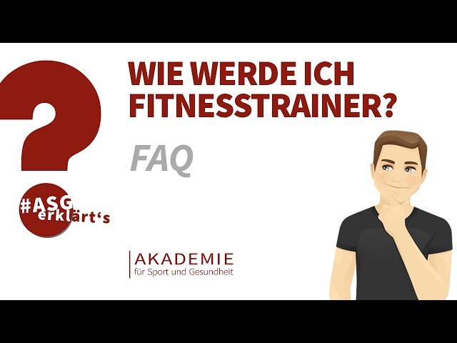 Fitnesstrainer werden – ASG erklärt's [2021]