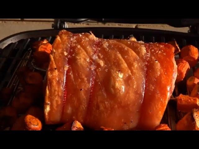 Mastering The Weber Baby Q1200n: How To Cook The Ultimate Pork Loin Roast With Crispy Crackling