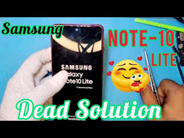 Samsung note 10 Lite Dead Solution Liquid Damage #samsung #mobileengineer