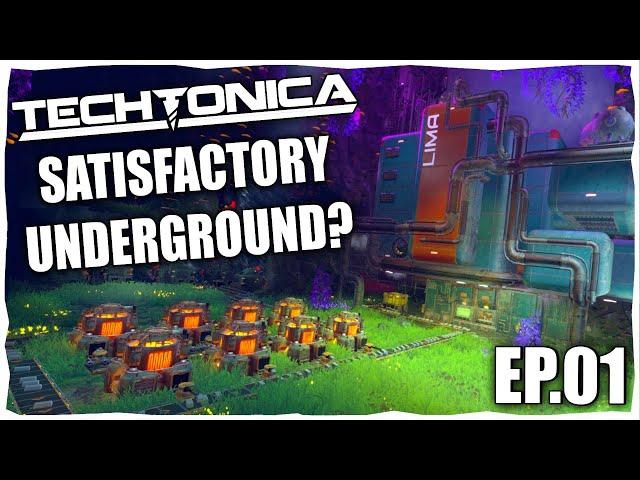 Lets AUTOMATE A Mining EMPIRE Techtonica Lets Play Ep.01