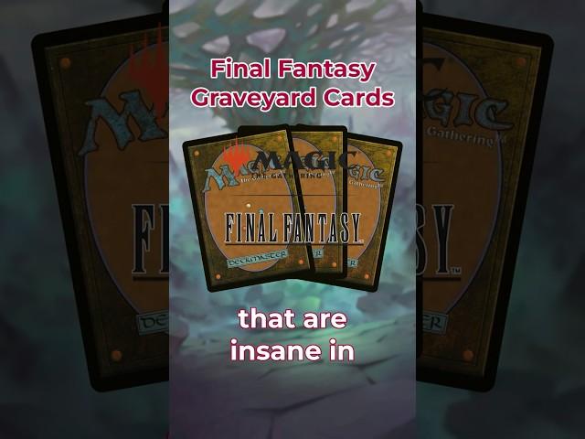 New Final Fantasy Graveyard cards