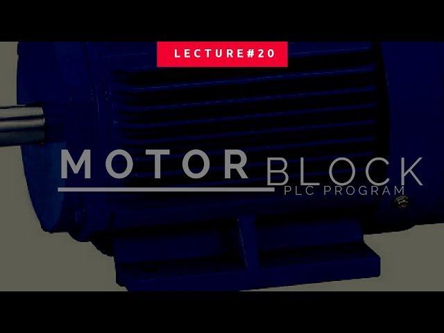 20: Two Direction Motor Control Using Function Block in S7 300 Siemens PLC