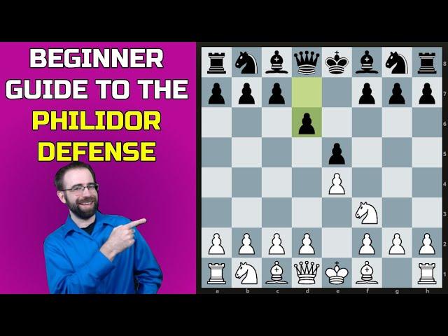 Philidor Defense Explained | Ultimate Beginner Guide to King Pawn Openings Part 1