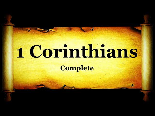 Holy Bible: Book 46 - 1 Corinthians - KJV Read Along HD 4K Audio Bible with Text