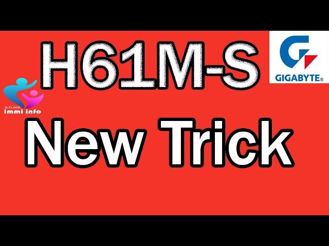 H61M S POWER ON THEN OFF NEW TRICK