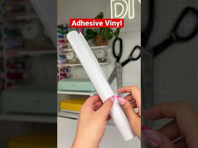HTV vs. Adhesive Vinyl! #cricut #beginners #tutorial #diy #vinyl