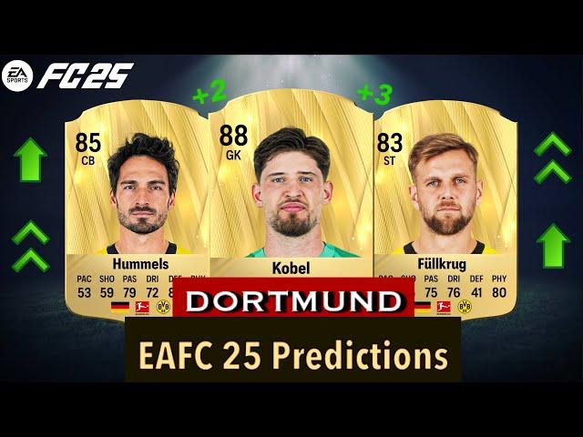 EAFC 25 / DORTMUND PLAYER RATINGS / (FIFA 25)  ft. Kobel, Hummels, Füllkrug