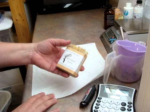 Shrink wrapping soap