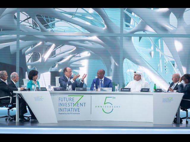 HE Al Mubarak, Ray Dalio, Larry Fink, Stephen Schwarzman, David Solomon and More - #FII5