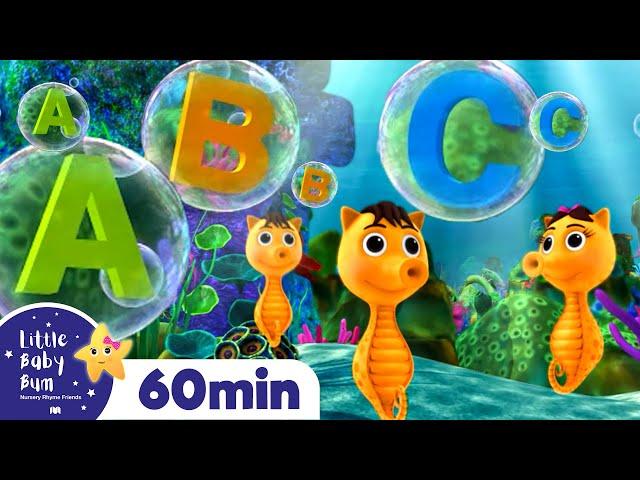 Learn Letters! - ABC Undersea Song! +More Nursery Rhymes and Kids Songs | Little Baby Bum