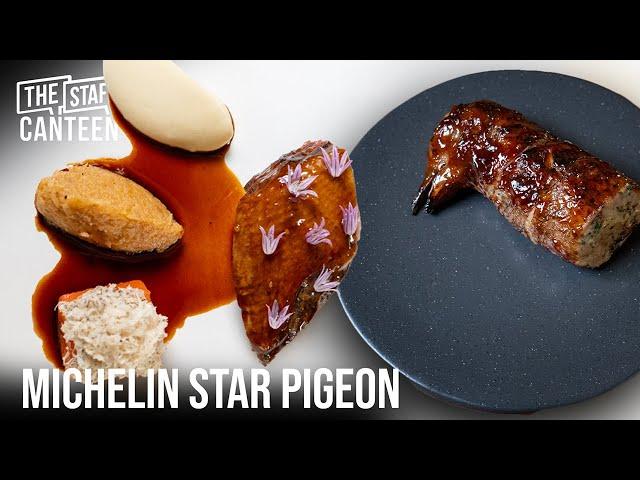 Michelin Star pigeon recipe at Norwich's Only Michelin Star restaurant STORE at Stoke Mill