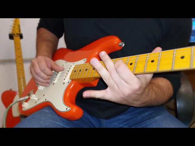 Sultans Of Swing Solo Mark Knopfler Inspired on Electric Guitar