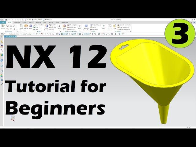 Siemens NX 12 Tutorial for Beginners - 3