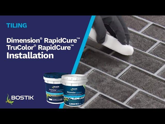 Dimension® RapidCure™ and TruColor® RapidCure™ Installation