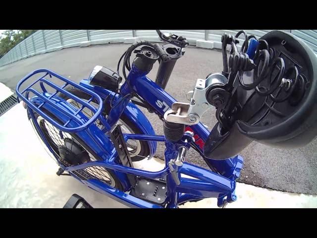 Bike-Fashion (Foldable) StonBike Electric Bike Review 电动脚车