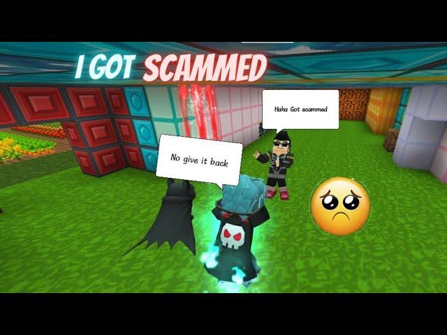 I Got Scammed In Skyblock Blockman Go