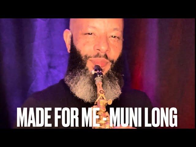 Made For Me - @MuniLong  (Sax Cover) #saxcover #fy #munilong #madeforme #saxophone #randb #fyp