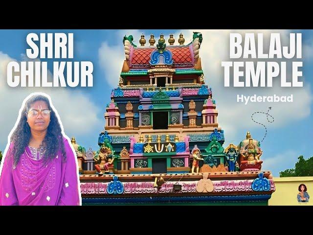 Shri chilkur balaji temple  || Exploring the Famous 'Visa God' Temple - hyderabad